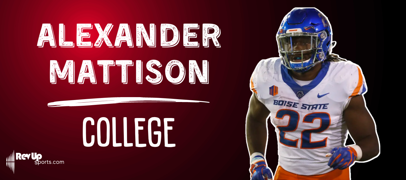 Where Did Alexander Mattison Attend College? RevUp Sports