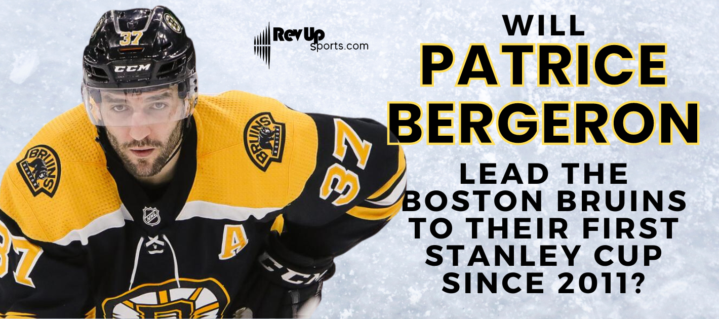 Patrice Bergeron Boston Bruins Adidas Authentic Home NHL Hockey