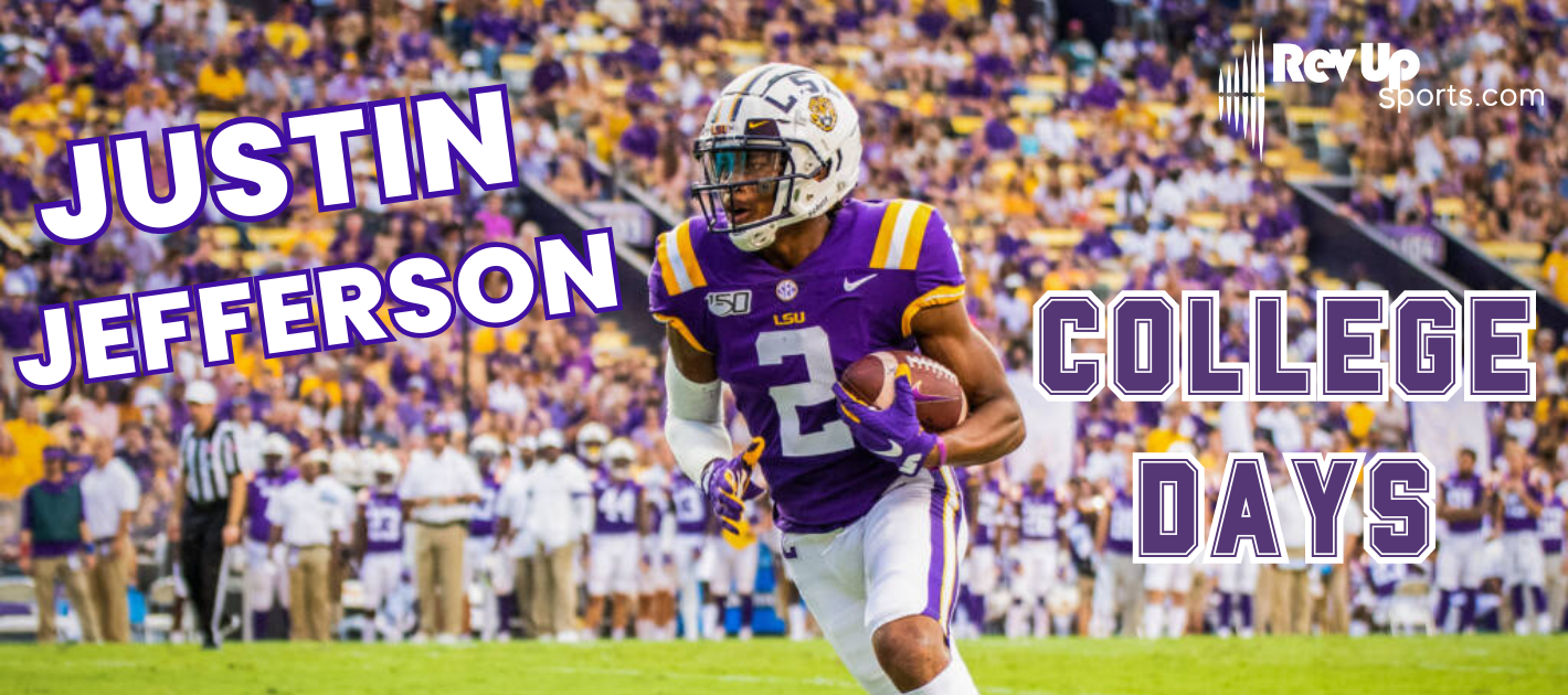 Where Did Justin Jefferson Go To College? | | RevUp Sports