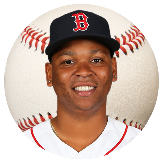 Rafael Devers Boston Red Sox Women's Red Roster Name & Number T-Shirt 