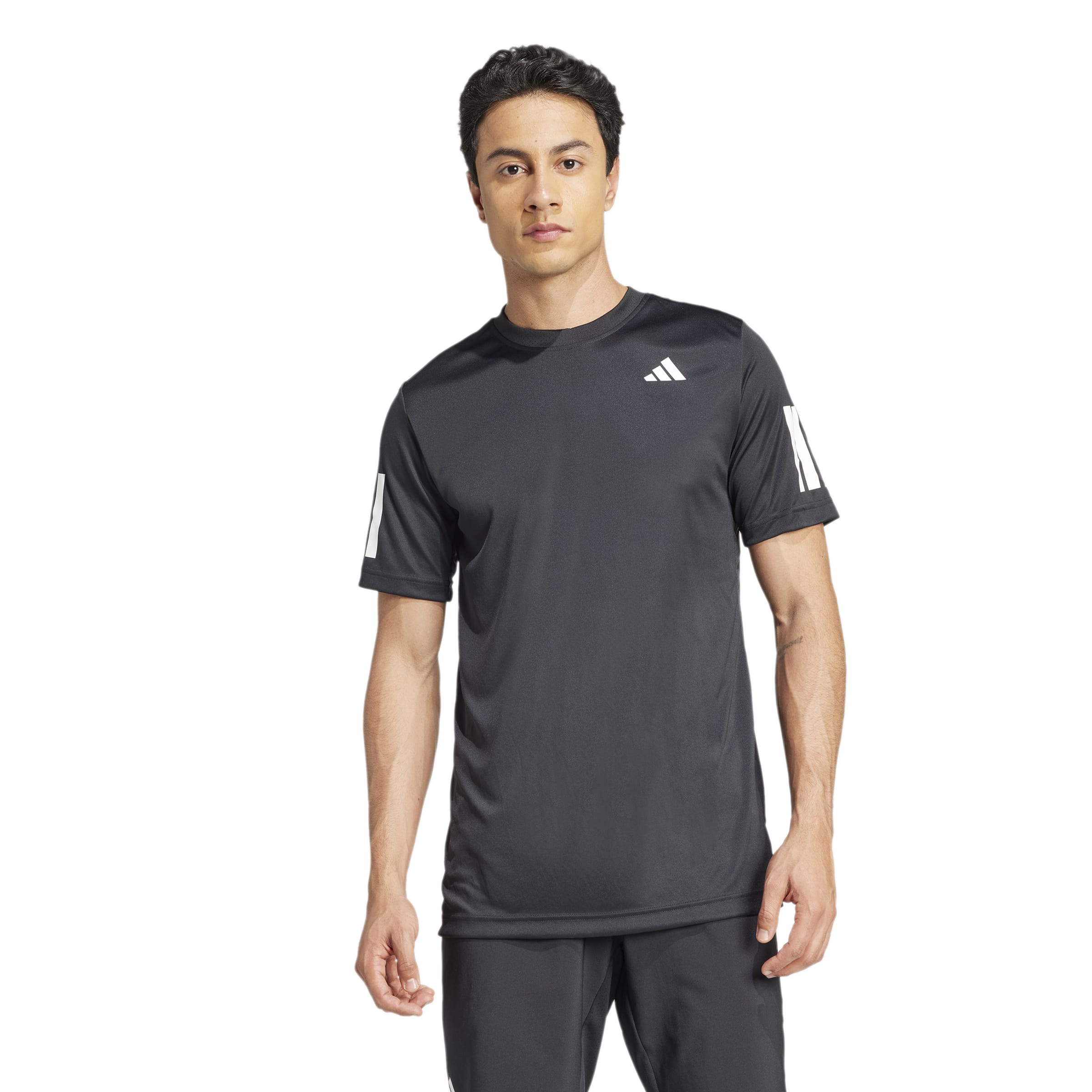 adidas Mens Club Tennis Climacool 3-Stripes T-Shirt