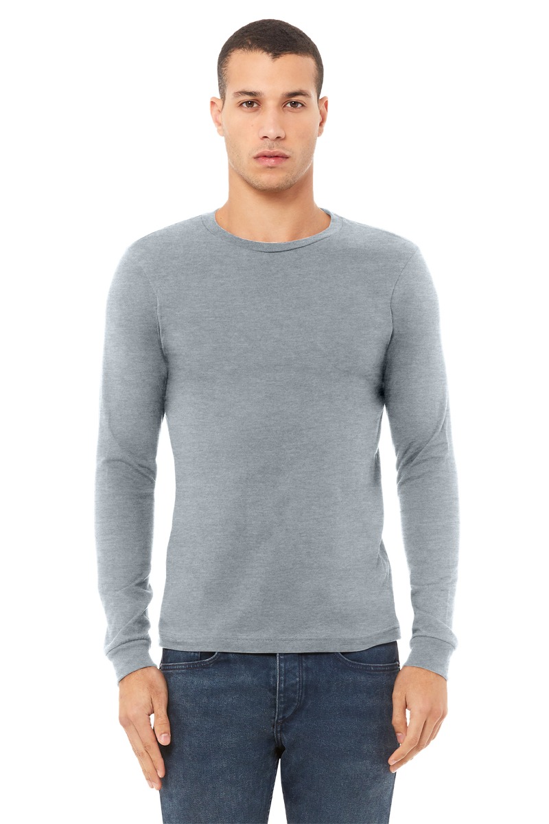 Bella Canvas Heather CVC Adult Long Sleeve T-Shirt