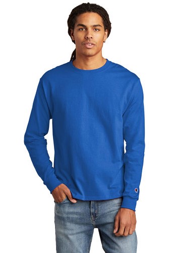 Champion Heritage 5.2oz. Mens Jersey Long Sleeve Tee