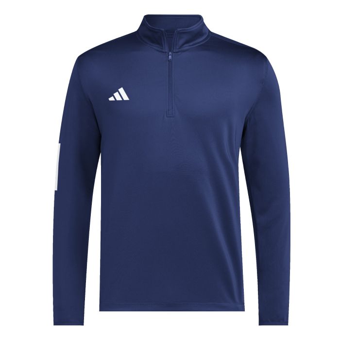 adidas 1/2 Zip Golf Jacket | HY7893-NavyBlueWhite-XS