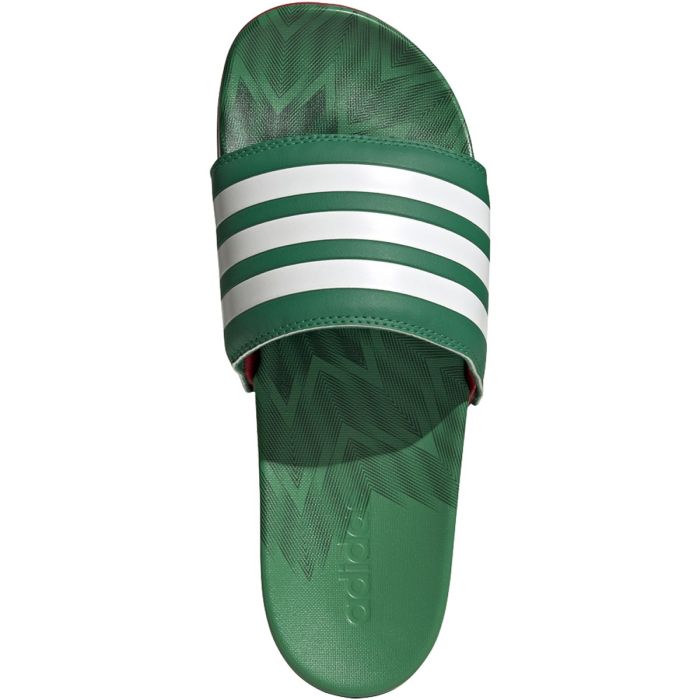 Adidas slides green online