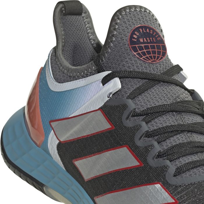 adidas Adizero Ubersonic 4 Women's Tennis Shoes | Gray and Silver | HQ8391