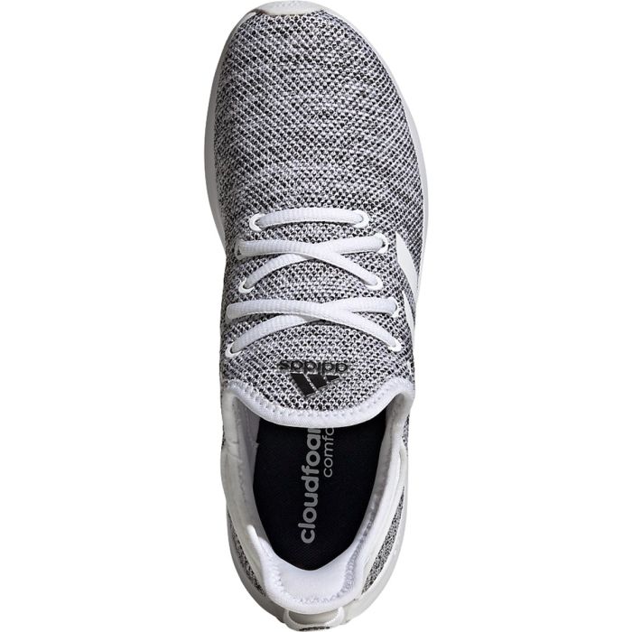 Womens grey adidas cloudfoam discount