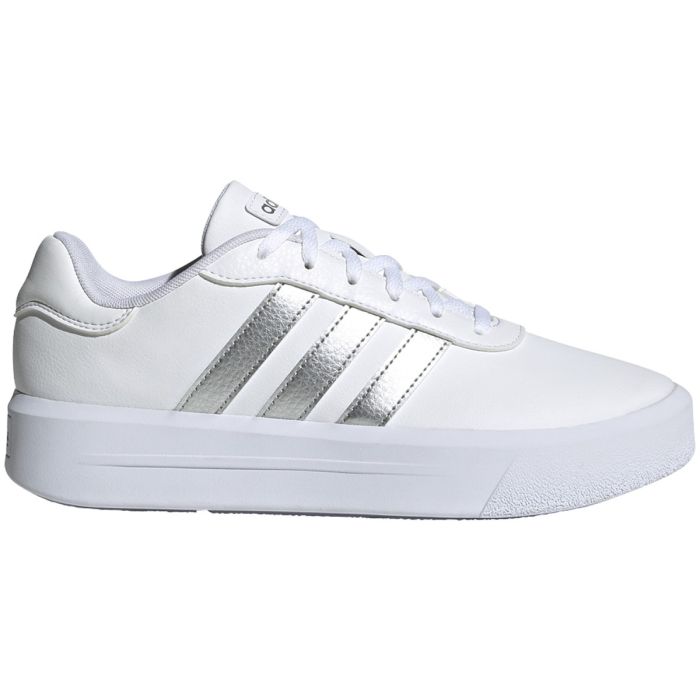Adidas shoes silver stripes clearance