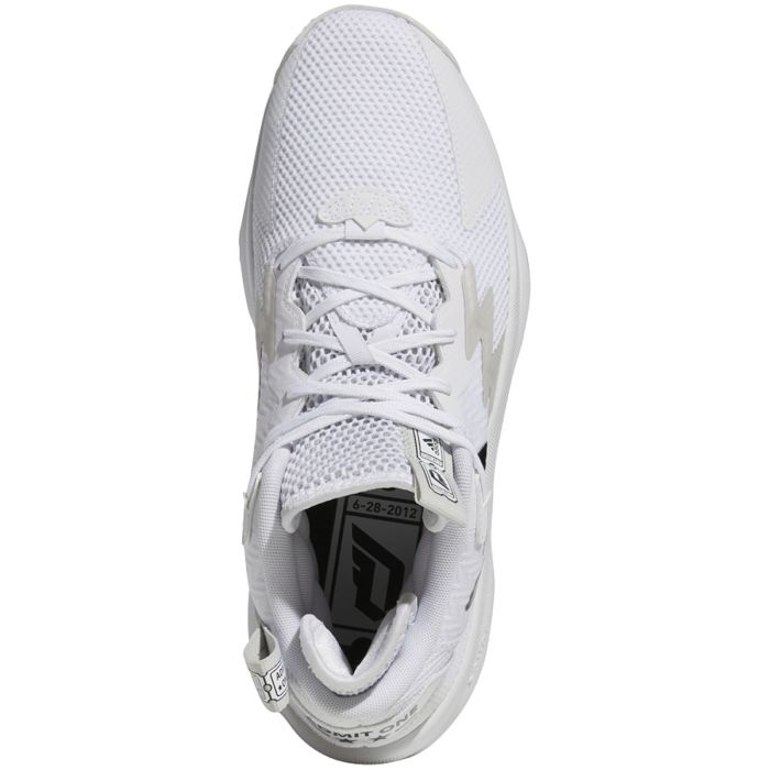 adidas Dame 8 Damian Lillard Basketball Shoes in White GY6462