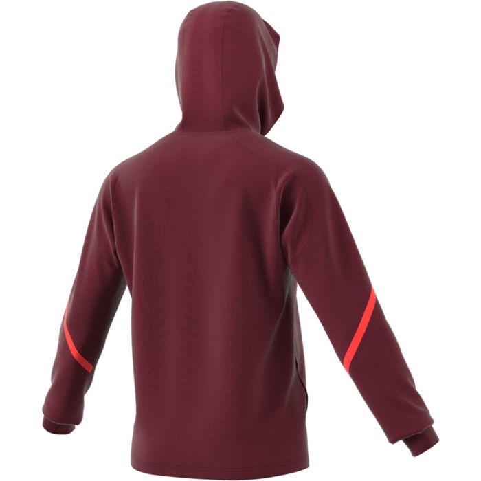 adidas Designed 4 Gameday Mens Full Zip Hoodie in Shadow Red | IC8048