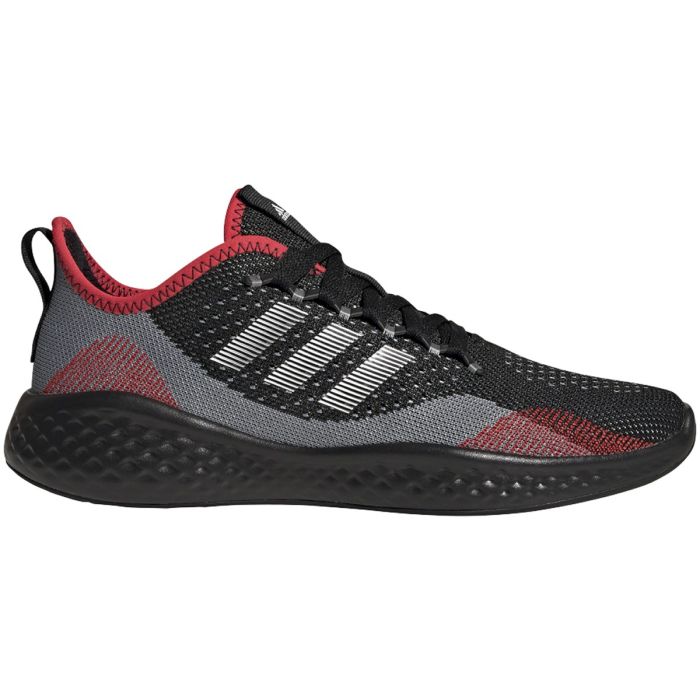adidas FluidFlow 2.0 Mens Running Shoes in Red and Black HP9619