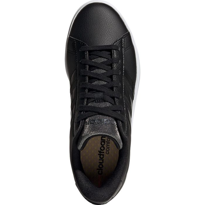 adidas Grand Court 2.0 Womens Tennis Shoes in Black | ID4486