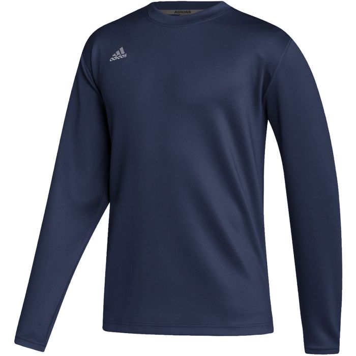 adidas Icon Fleece Mens Long Sleeve Baseball Jacket HC8463