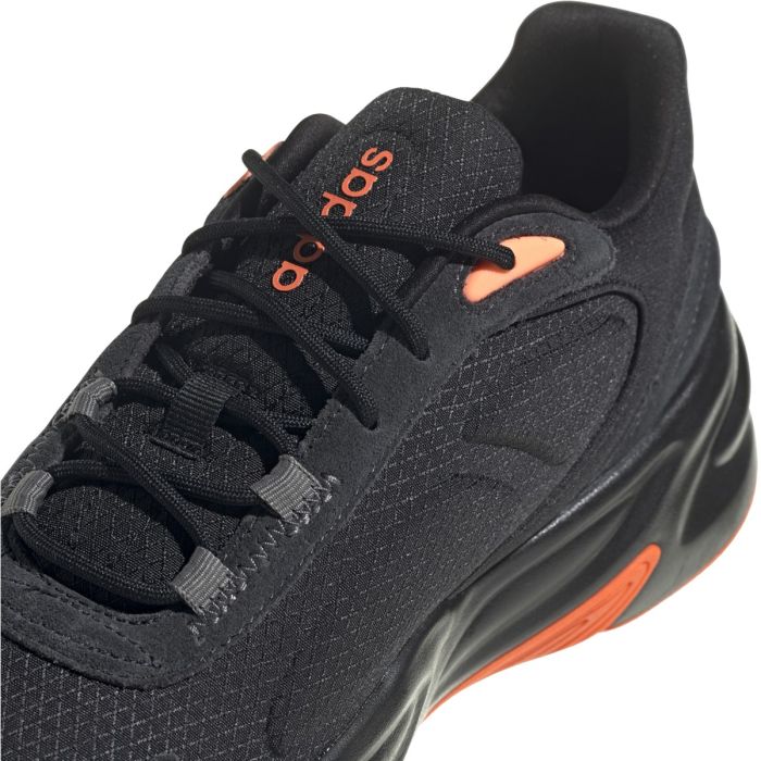 adidas Ozelle Mens Running Shoes in Black and Orange adidas Ozelle Mens Running Shoes in Black and Orange