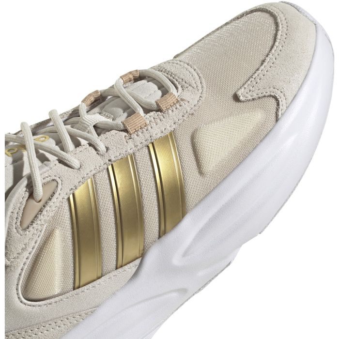 adidas gazelle silver green womens A-R64 (Adidas Ozelle running lifestyle elastic lace shoes aluminum/won   Otahuhu Shoes