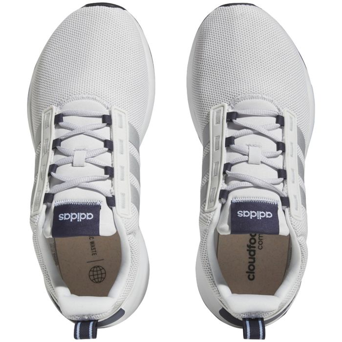 adidas gazelle silver green womens adidas Racer TR21 Shoes - Kids - Cloud White / Lucid Blue