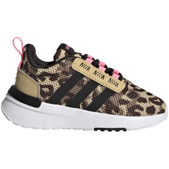 Pink cheetah adidas top