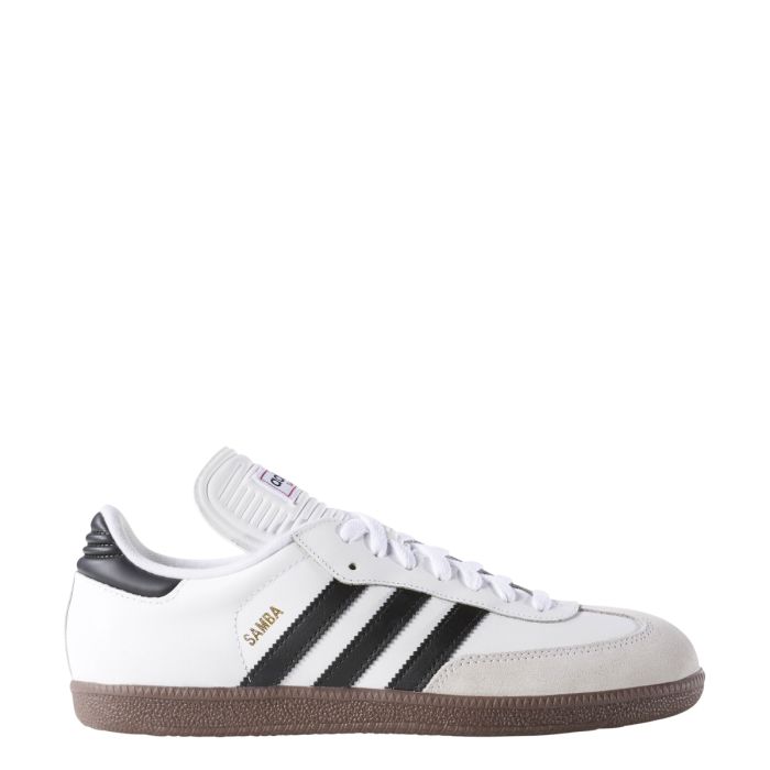 adidas Samba Classic Mens Indoor Soccer Shoes in White | 772109 adidas Samba Classic Mens Indoor Soccer Shoes in White | 772109