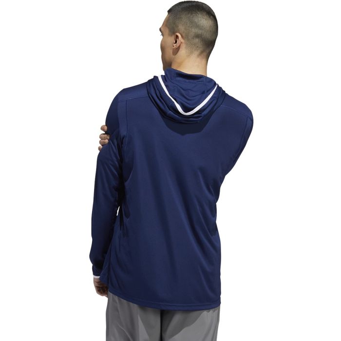 adidas Team Issue Mens Long Sleeve Hooded Tee HB6823 HG4966