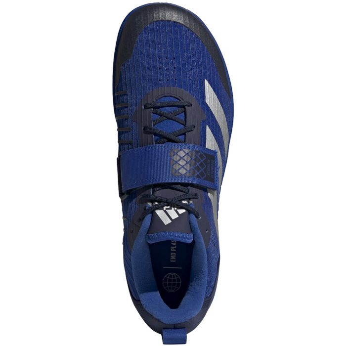 adidas gazelle silver green womens Adidas Adipower 3 Weightlifting Boots - Blue/White