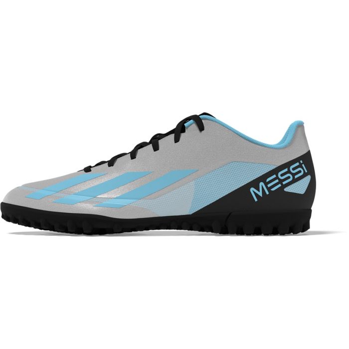 adidas gazelle silver green womens adidas Jr. x Crazyfast.4 Turf Soccer Shoes (Bright Royal/White) 3.5 main image 0