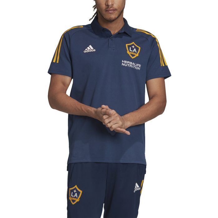 adidas LA Galaxy Polo Shirt Men s Soccer