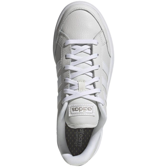 adidas gazelle silver green womens adidas Women's Grand Court 2.0 Sneakers | White