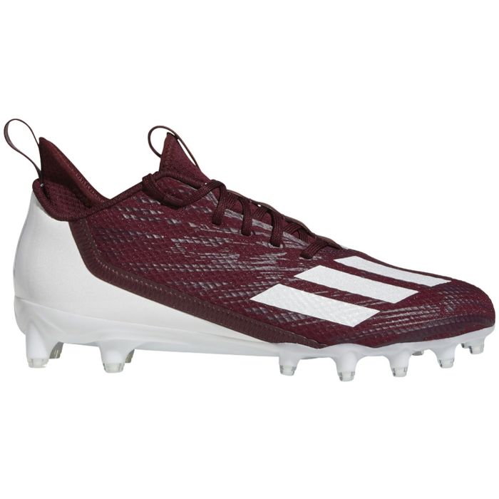 adidas Adizero Scorch Men s Football Cleats in Maroon Unleash Your Speed and Dominate the Field