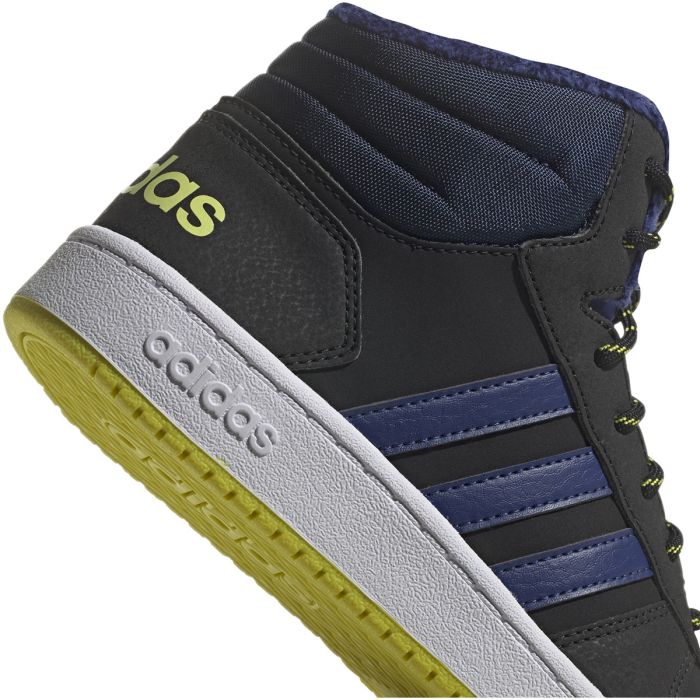 adidas gazelle silver green womens Shop Black Mens Hoops 4.0 Mid Lace Up Sneakers – Shoebacca main image 1