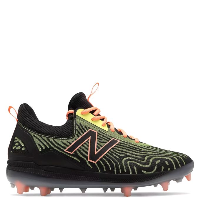 New balance red and black baseball cleats on sale
