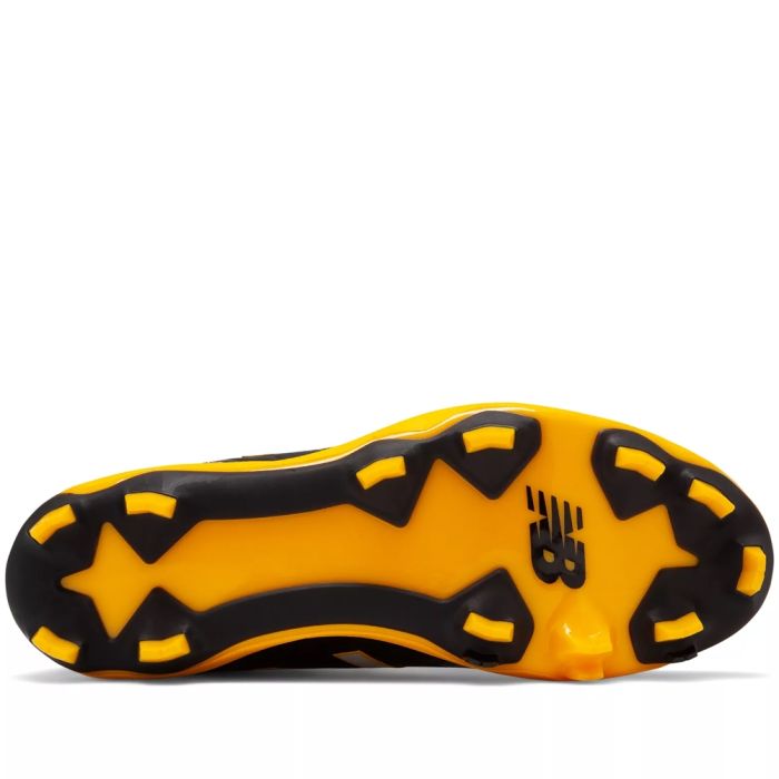 Black and yellow new balance baseball cleats online