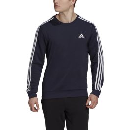 adidas Essentials French Terry 3-Stripes Sweatshirt - Mens Casual ...