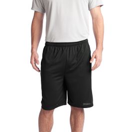 Sport-Tek PosiCharge Tough Mesh Mens Pocket Shorts | ST312