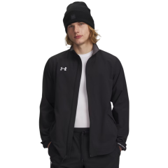 mens black under armour hockey warm up jacket