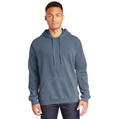Comfort Colors Ring Spun Mens Hooded Sweatshirt in Blue Jean | 1567