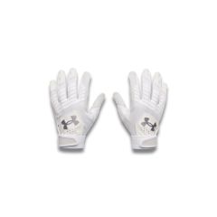 Under Armour Boys Clean Up Batting Gloves Accessories - Durable Synthetic Leather Palm