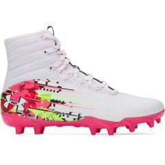 Under Armour Kids Highlight Jr. LE Lacrosse Cleats - High Ankle Support