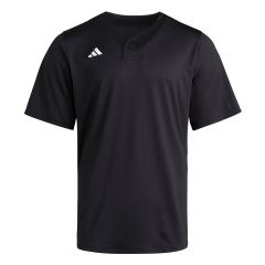 adidas Men's Impact 2 Button Baseball Jersey – High-Stretch Performance