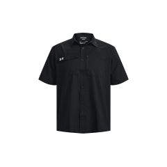 Under Armour Men's UA Motivator Coach's Button Up Shirt - Stain-Resistant and Breathable