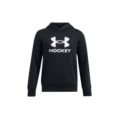 Under Armour Boys Icon Fleece Hockey Hoodie - Ultra-Soft Mid-Weight Fleece