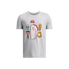 Under Armour Boys Baseball Illustrated Short Sleeve Shirt - Super Soft Comfort