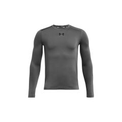 Under Armour Boys UA Hockey Grippy Fitted Long Sleeve Shirt - HeatGear Fabric