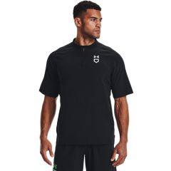 Under Armour Mens Utility Short Sleeve Cage Jacket - Water Repellent Apparel