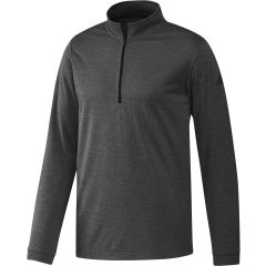 adidas A401 Leight Weight Mens Golf Pullover in Black Heather | EK2917