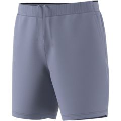 adidas Club Stretch Mens Woven Tennis Shorts in Silver Violet | HY5423