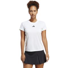 adidas Tennis Freelift Womens T-Shirt in White | HS1661