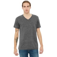 Bella Canvas Textured Jersey Adult V-Neck T-Shirt