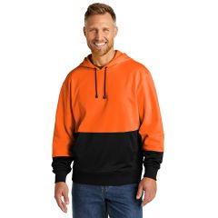 CornerStone Enhanced Visibility Mens Fleece Pullover Hoodie