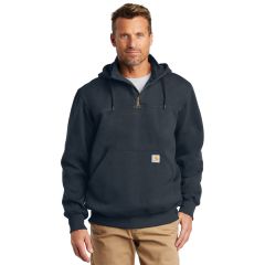 Carhartt Rain Defender Paxton Heavyweight Mens Hooded Zip Mock Sweatshirt