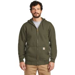 Carhartt Midweight Mens Hooded Zip Front Sweatshirt